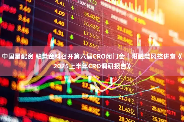 中国星配资 融慧金科召开第六届CRO闭门会｜附融慧风控讲堂《2025上半年CRO调研报告》