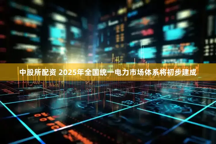 中股所配资 2025年全国统一电力市场体系将初步建成